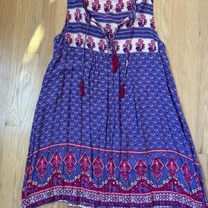 Spell and the gypsy sunset road shirt dress L